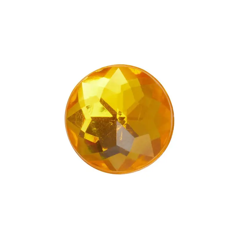 Sparkly orange circle