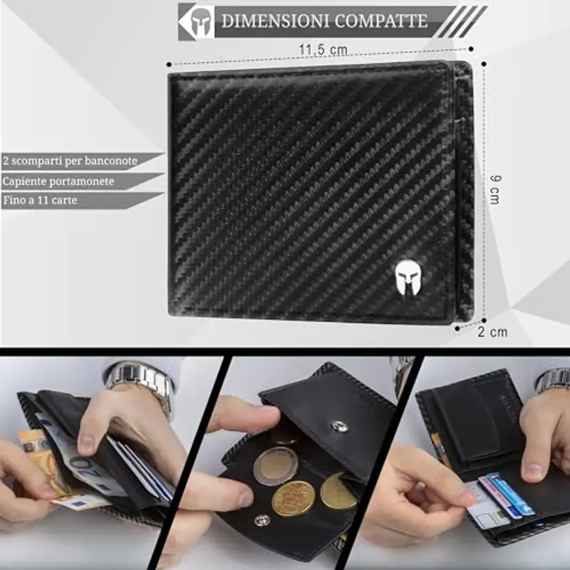 SPARTANO Portamonete Uomo 1597399 miniatura 3