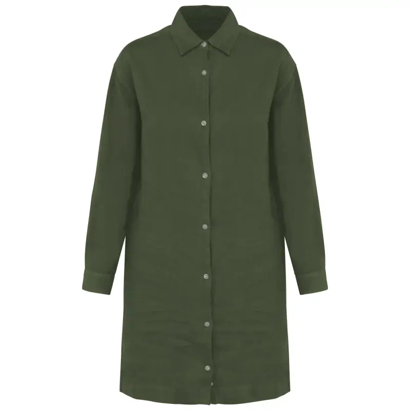 Abito a Camicia da donna in lino Spasso