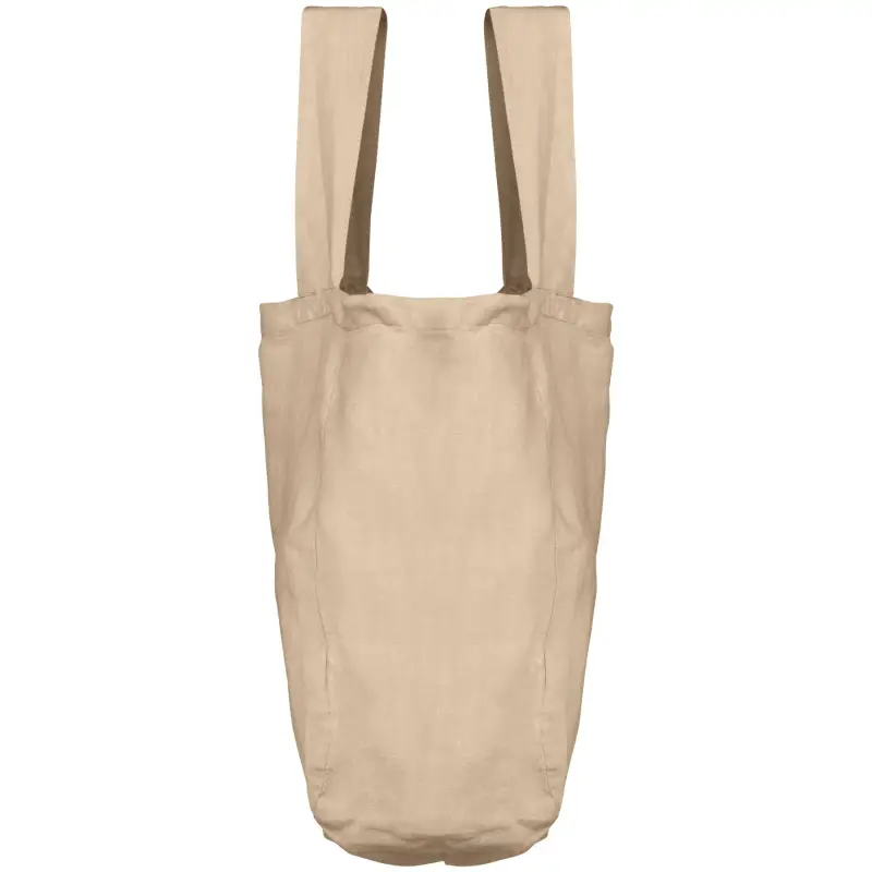 Borsa da spiaggia in lino donna Spasso