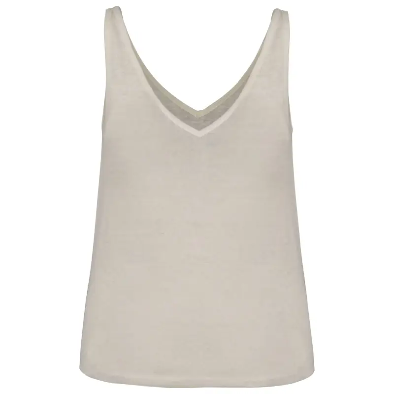 Canotta in lino donna Spasso