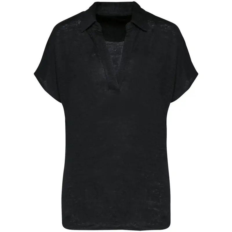 Polo donna in lino Spasso