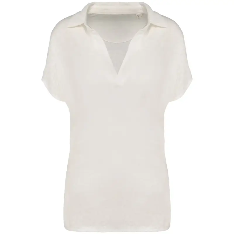 Polo donna in lino Spasso