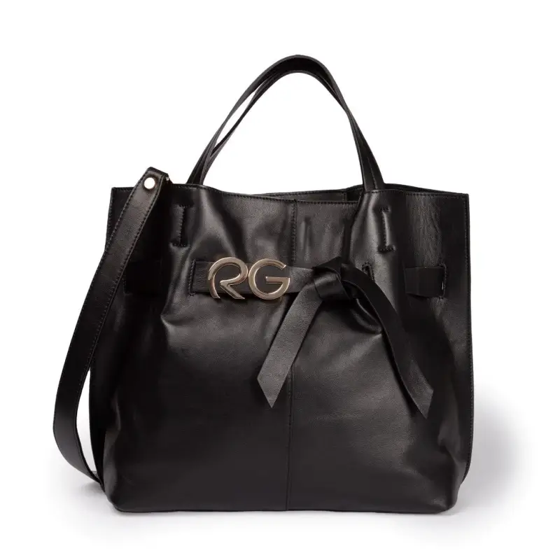 Borse Dafne Large in pelle nera