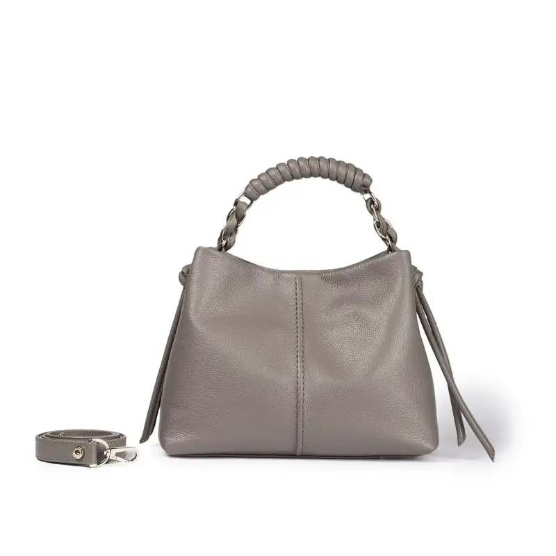 Borse donna Amina small in pelle taupe
