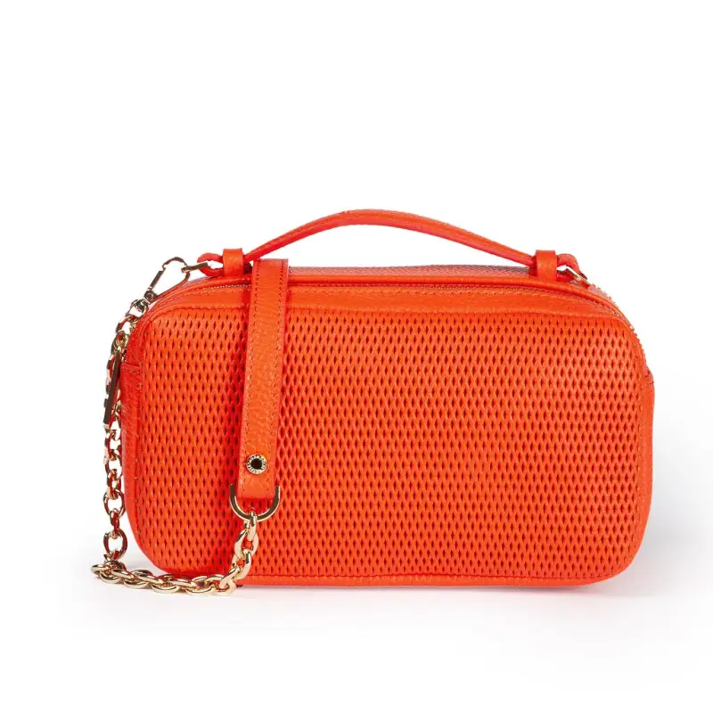 Borse donna Brigida Yuma in pelle corallo