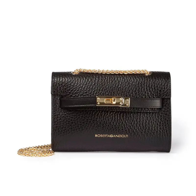 Borse donna Frida in pelle nera