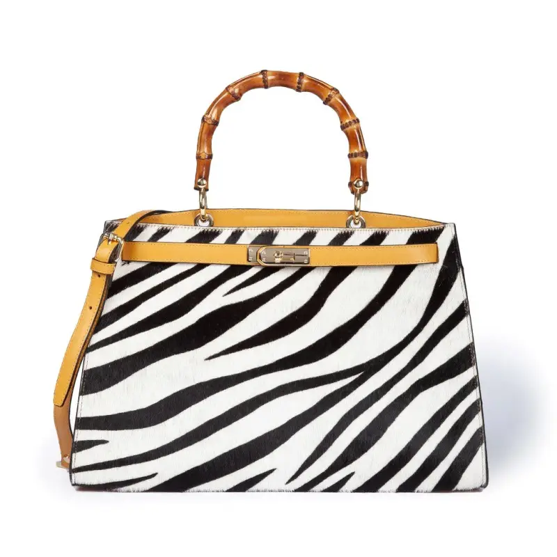 Borse Lola Pony Large in pelle animalier