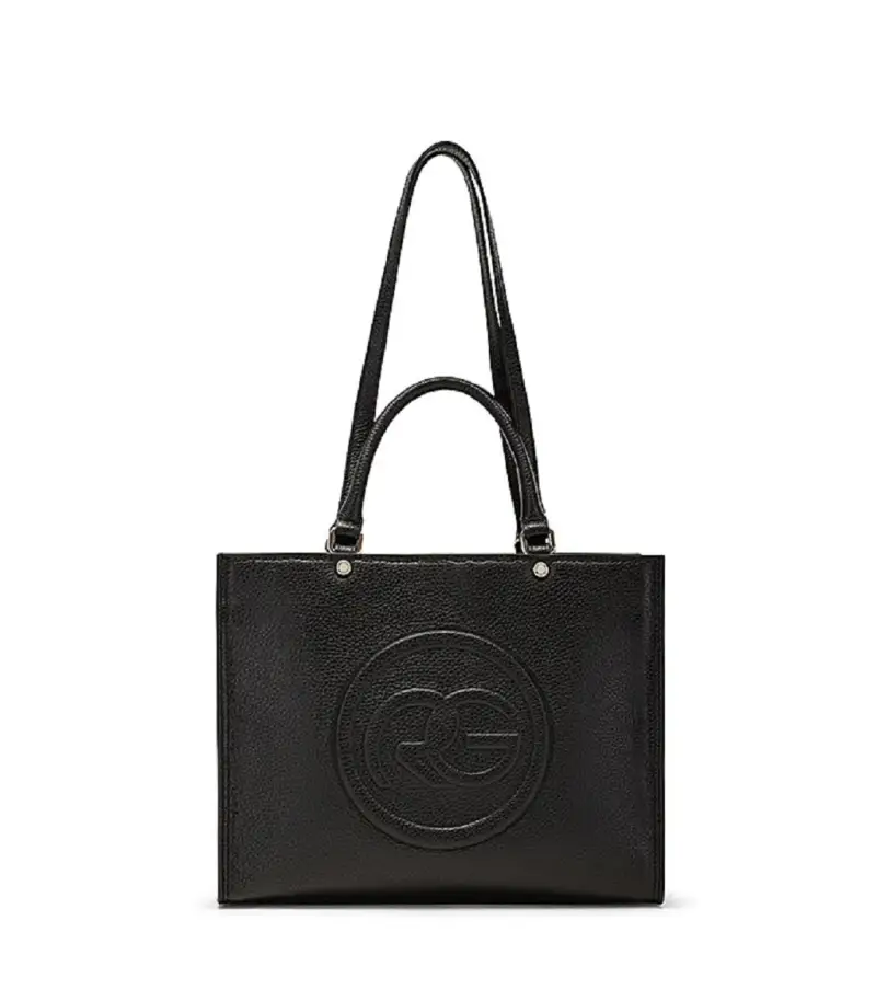 Borse Roberta Medium in pelle nera