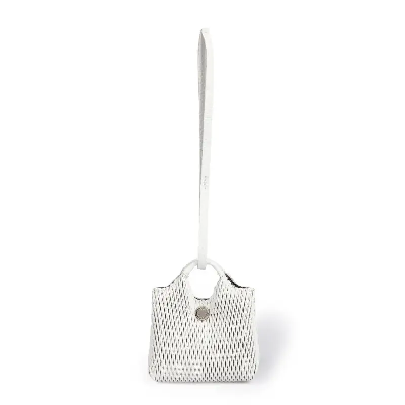 Charms Yuma in pelle bianca