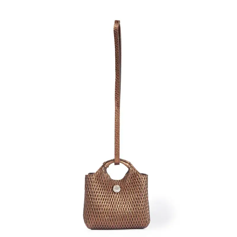 Charms Yuma in pelle bronzo