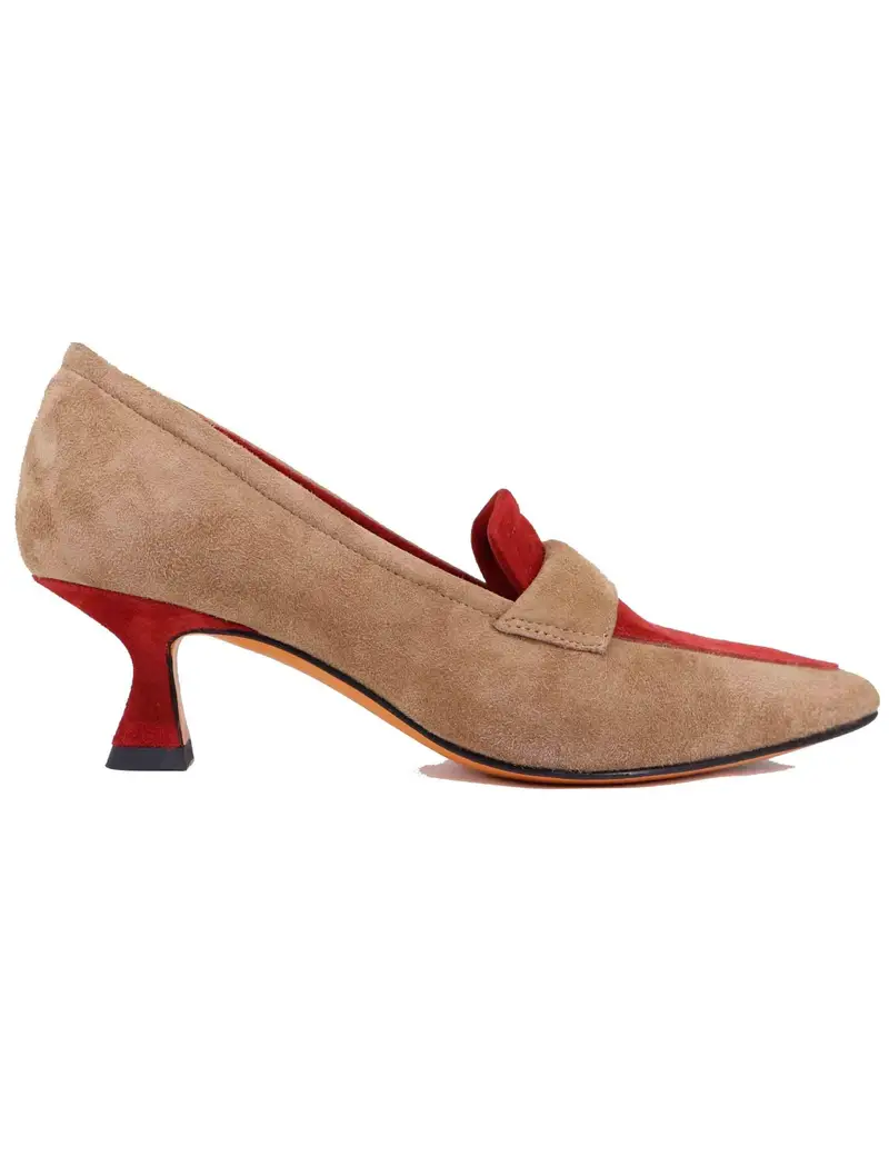 Spatarella Mocassini Donna Beige 3189986