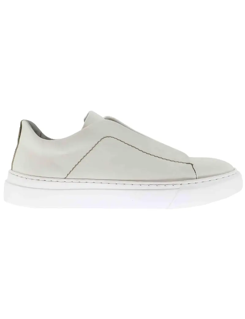 Spatarella Sneakers uomo in pelle off white Uomo SP9626 003