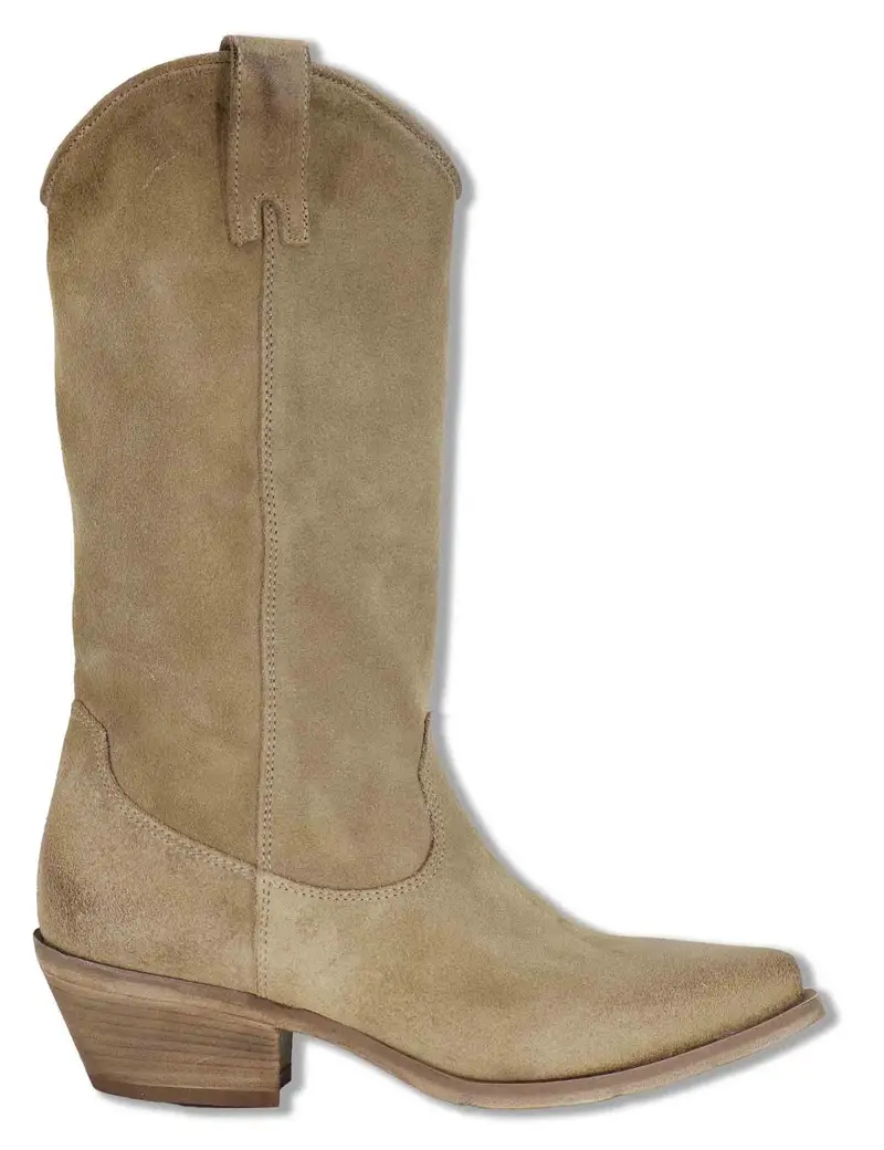 Texani in camoscio taupe Donna SPDX220S 029