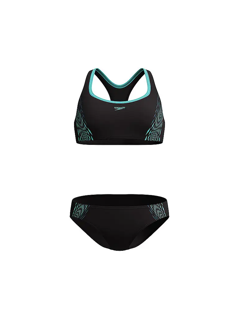 Bikini da donna Placement azzurro | 38