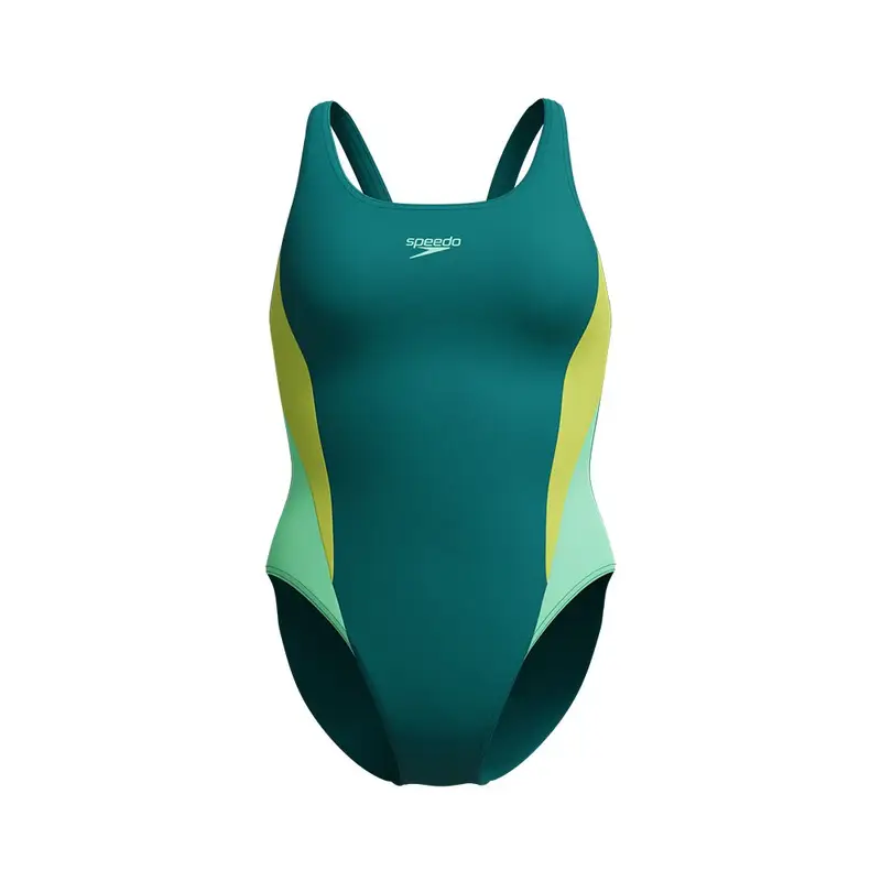Costume Intero Piscina Colourblock Deep Emerald Donna 44