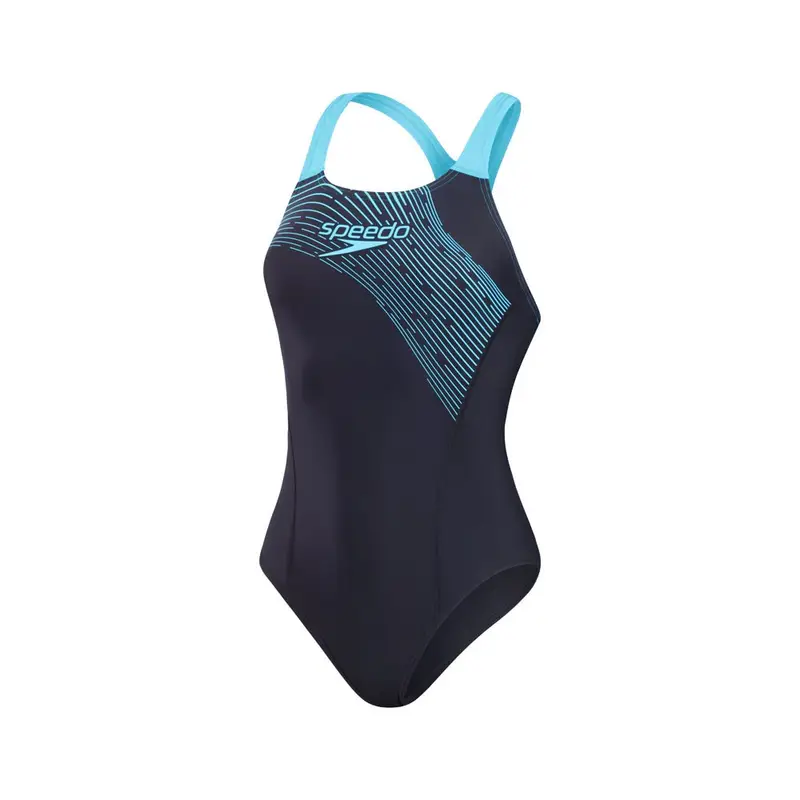 Costume Intero Piscina Medley Navy Azzurro Donna 48