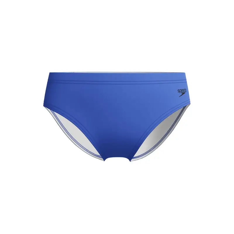 Costume Slip Logo 6,5Cm Blu Nero Bambino 7-8 Anni