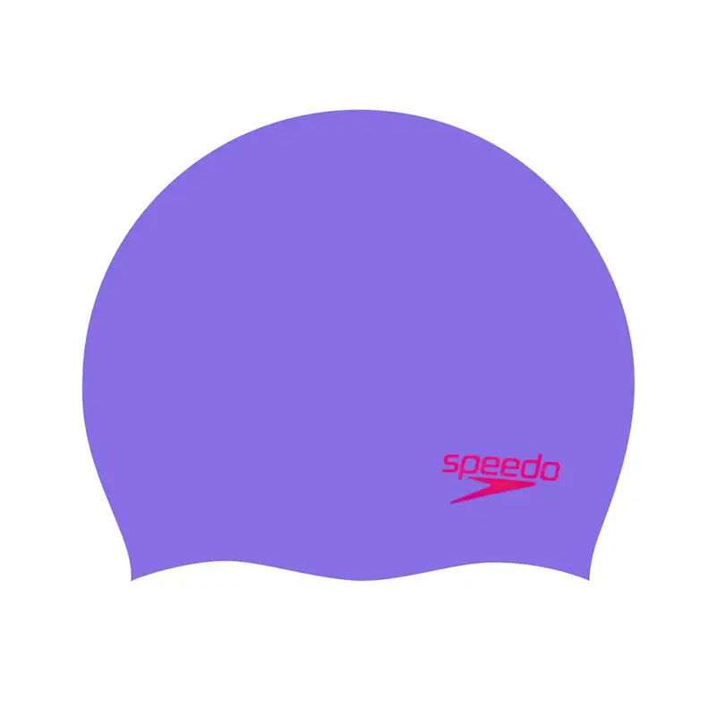 Cuffia Piscina Silic Moulded Viola Rosso Bambino TU