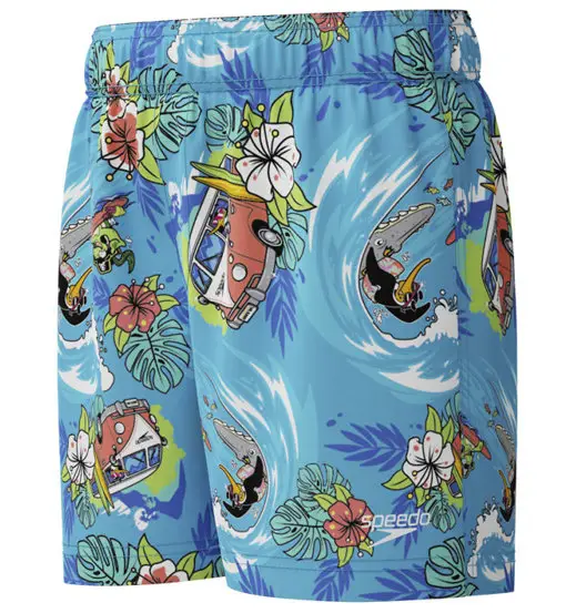 Digital Allover Aquashort - costume - bambino Blue