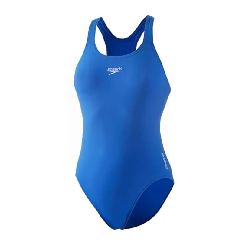 Speedo Eco Endurance+ Medalist Costume intero Bambina, Bondi Blu, 5-6 Anni