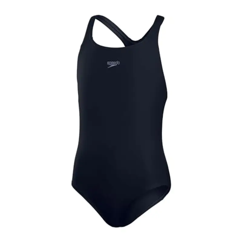 Speedo Eco Endurance+ Medalist Costume intero Bambina, True Navy, 4-5 Anni