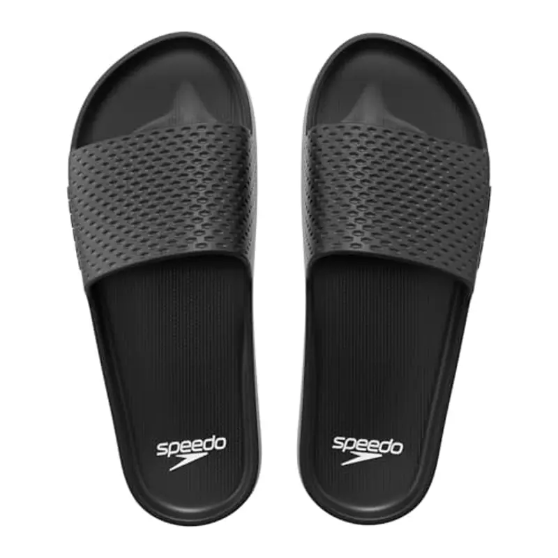 Speedo Entry Slide, Ciabatte Uomo, Nero, 47 EU