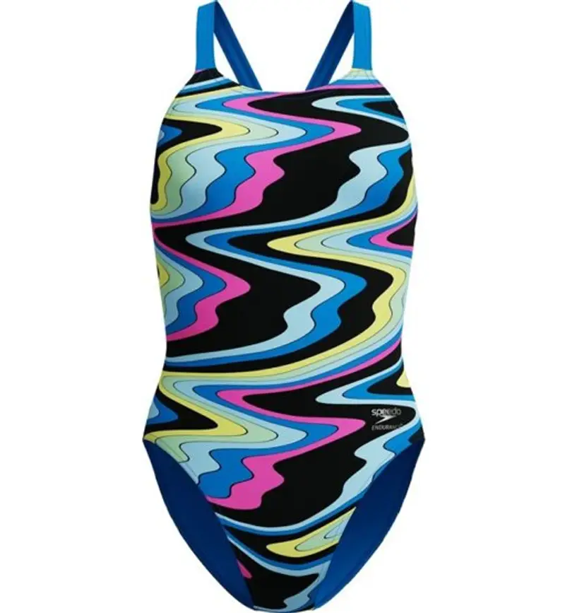 FL Printed Leaderback W - costume intero - donna Blue