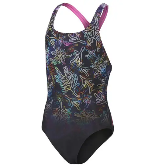 Placement Digital Medalist - costume intero - bambina Black