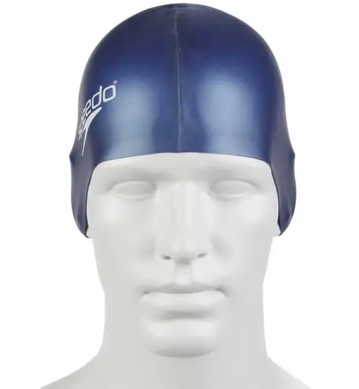 Plain Flat Silicone - cuffia - unisex Blue