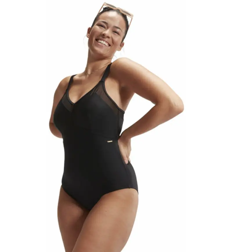 Shaping LuniaGlow - costume intero - donna Black