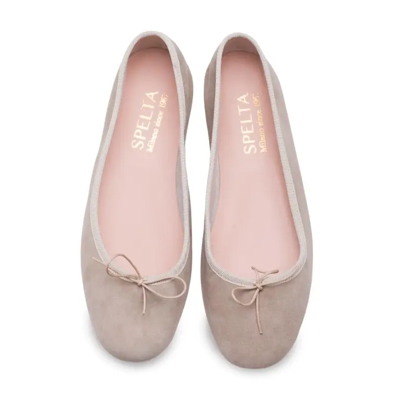 Ballerina - Beige Scamosciato Eu