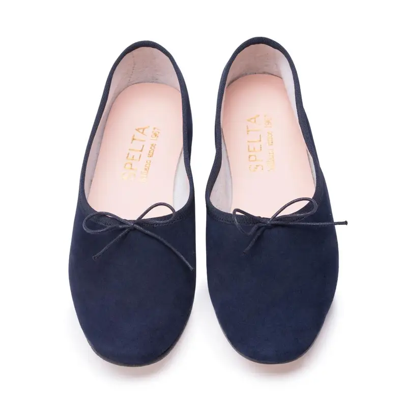 Ballerina - Blu Scuro Camoscio Eu