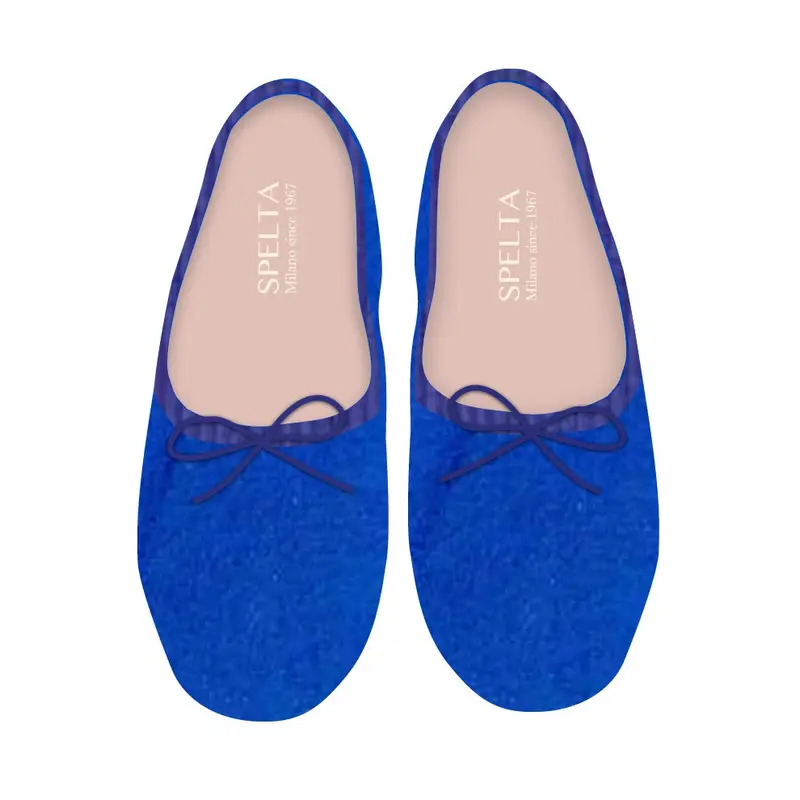 Ballerina - Bluette Camoscio Eu