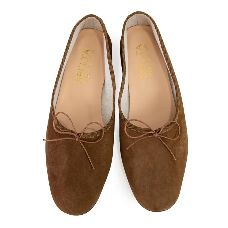 Ballerina - Cioccolato Camoscio Eu