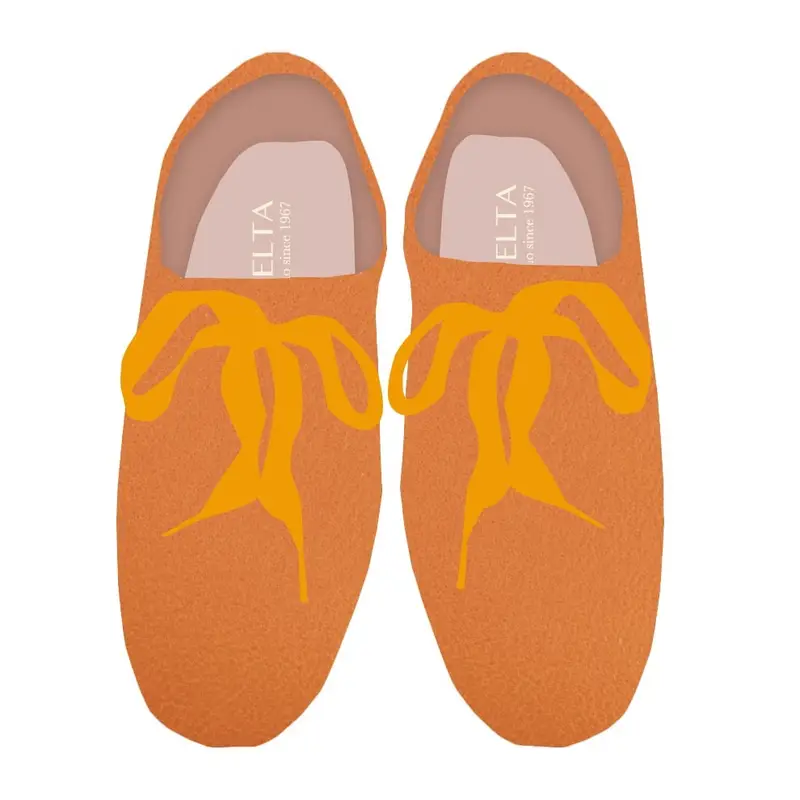 Ballerina Con Fiocco - Nappa Arancio Eu