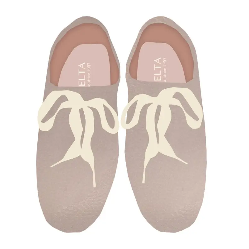 Ballerina Con Fiocco - Nappa Beige Eu