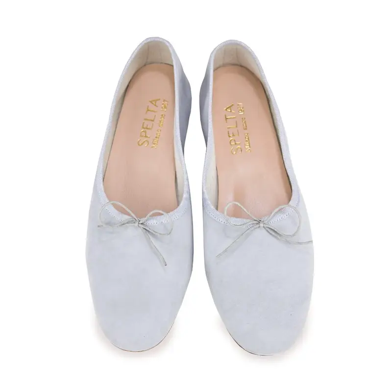 Ballerina - Grigio Chiaro Camoscio Eu