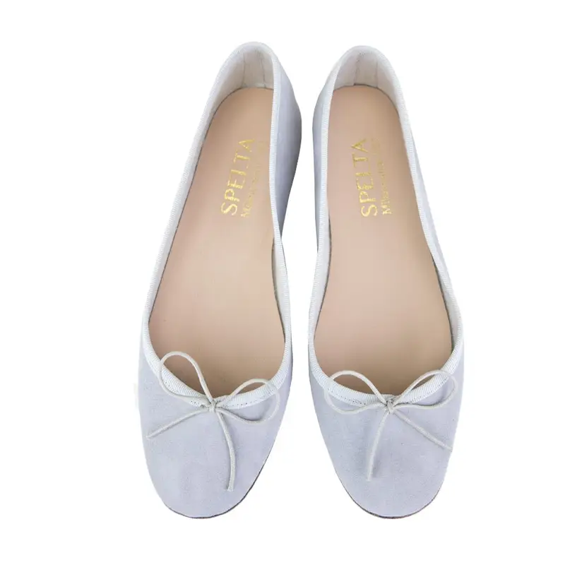 Ballerina - Grigio Chiaro Scamosciato Eu