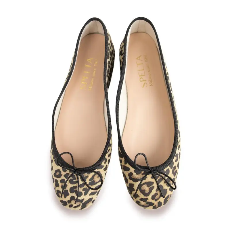 Ballerina - Maculato Scamosciato Leopard Eu