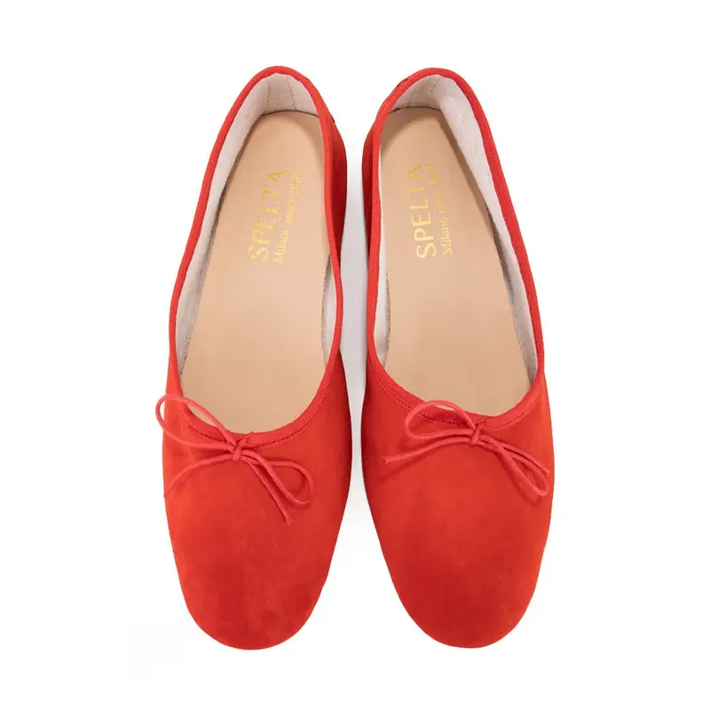 Ballerina - Mandarino Camoscio Eu