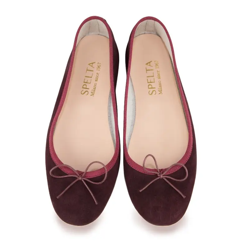 Ballerina - Marsala Scamosciato Eu