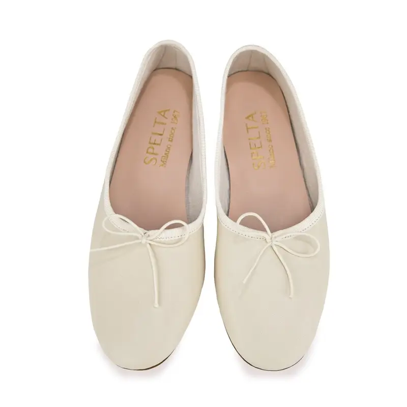 Ballerina - Nappa Avorio Eu