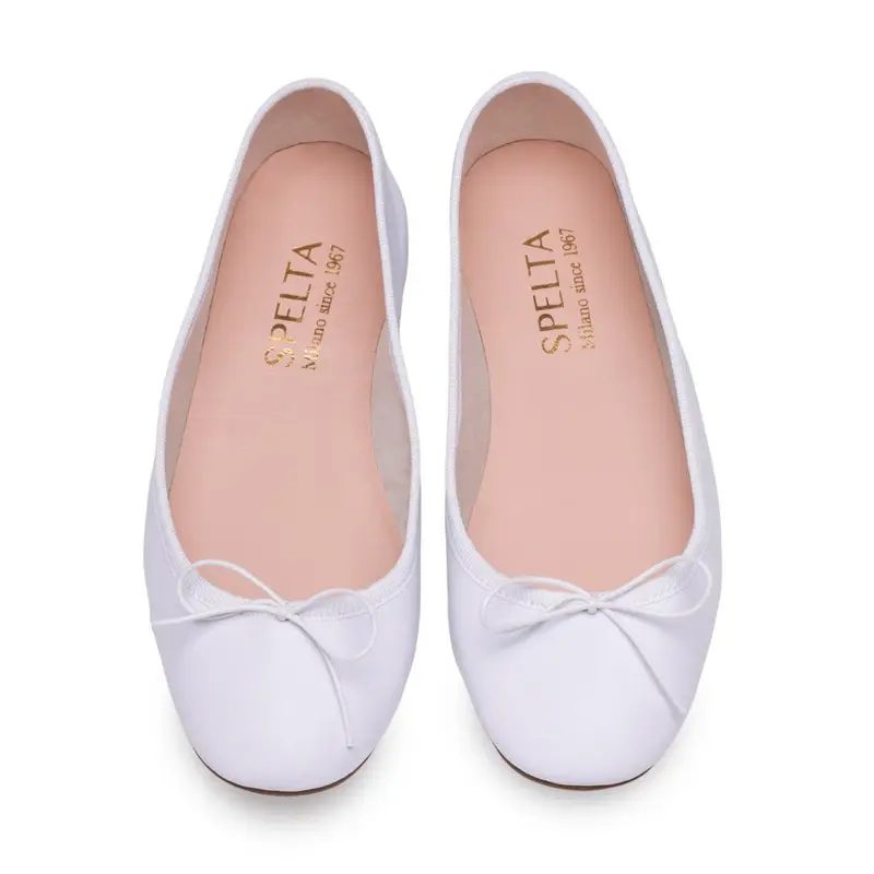 Ballerina - Nappa Bianca Eu