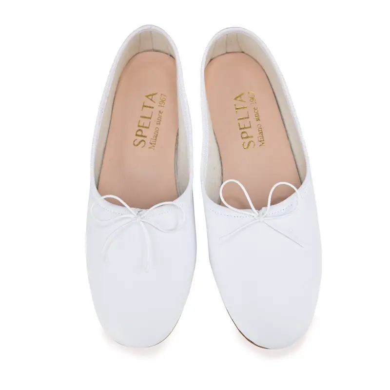 Ballerina - Nappa Bianca Eu