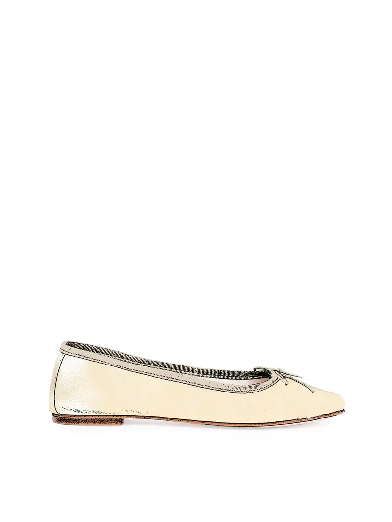 Ballerina - Nappa Dorata Oro Eu
