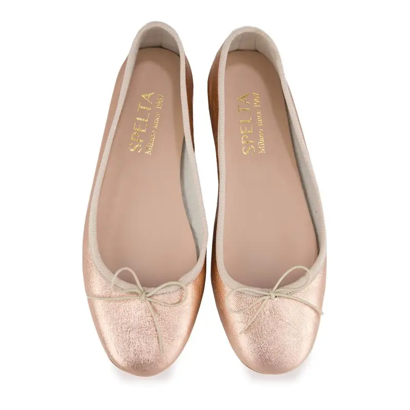 Ballerina - Nappa Oro Rosa Eu