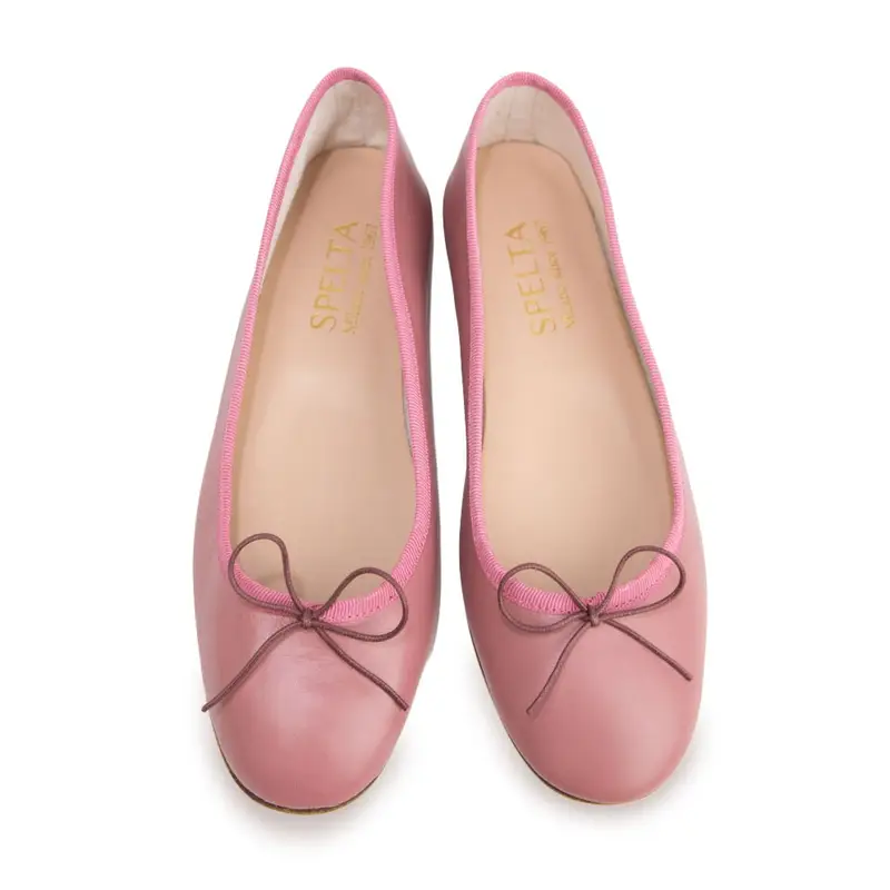 Ballerina - Nappa Rosa Antico Eu