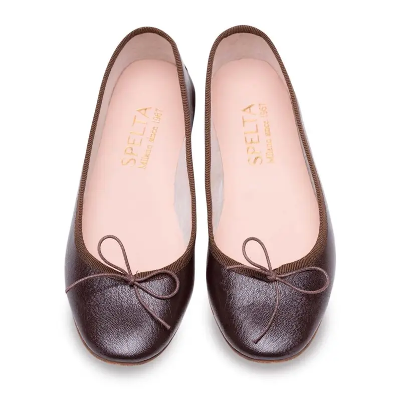 Ballerina - Nappa Testa Di Moro Eu