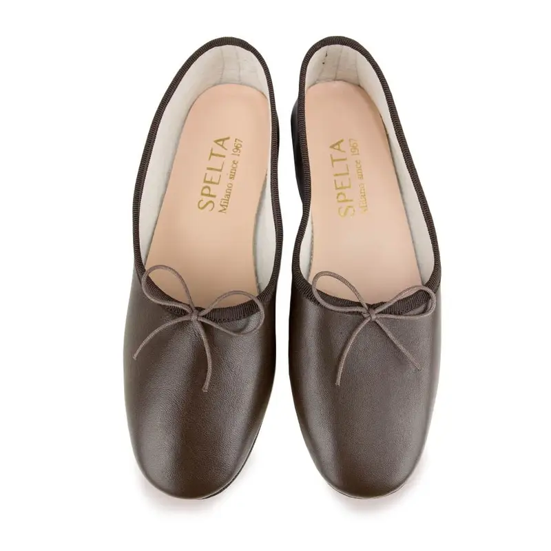 Ballerina - Nappa Testa Di Moro Eu